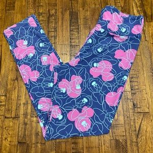 LuLaRoe Disney Minnie Mouse One Size Leggings